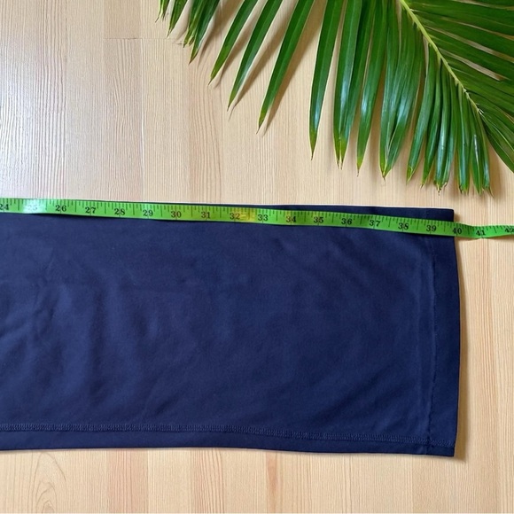 Boston Proper Navy Blue Stretchy Wide Leg Pants - Size M - Picture 4 of 10